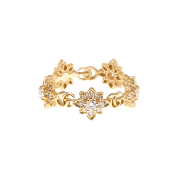 Gucci Flora Gold Rose Gold ring - Picture 1 of 9